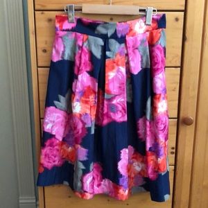 Custom made full skirt size medium